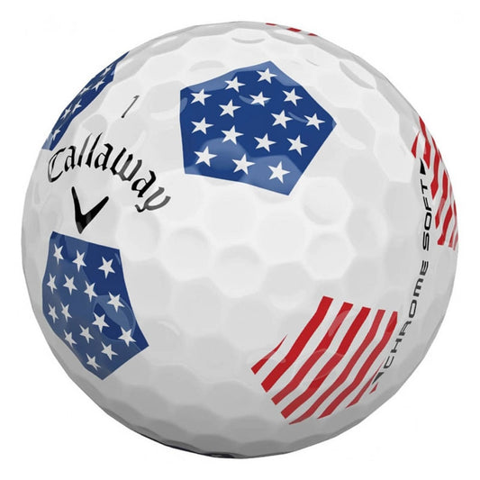 Used Golf Balls Callaway Chromesoft Truvis- 1 Dozen