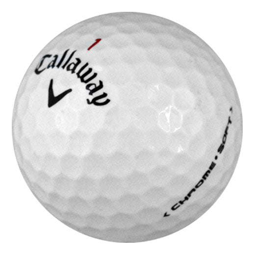 Used Golf Balls Callaway Chrome Soft- 1 Dozen