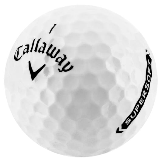 Used Golf Balls Callaway Supersoft- 1 Dozen